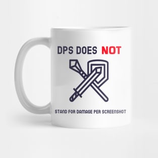 RPG DPS Damage Per Screenshot Mug